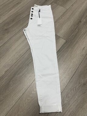 Hammer Jeans High-Rise Skinny Jeans in White